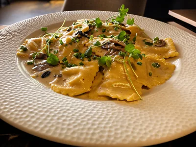 Mushroom Ravioli